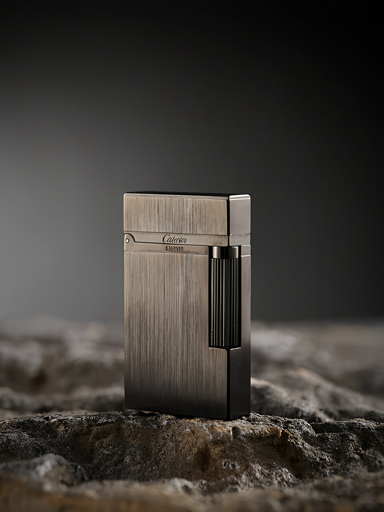 Calories Brushed Metal Lighter