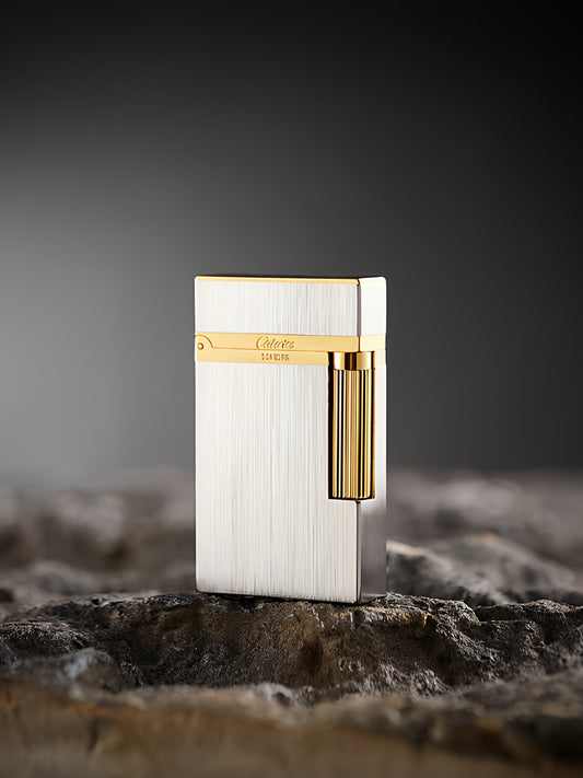 Calories Brushed Metal Lighter